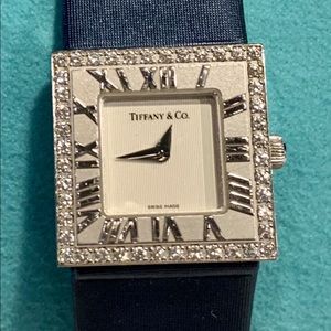 Tiffany & Co. Diamond, White Gold Watch